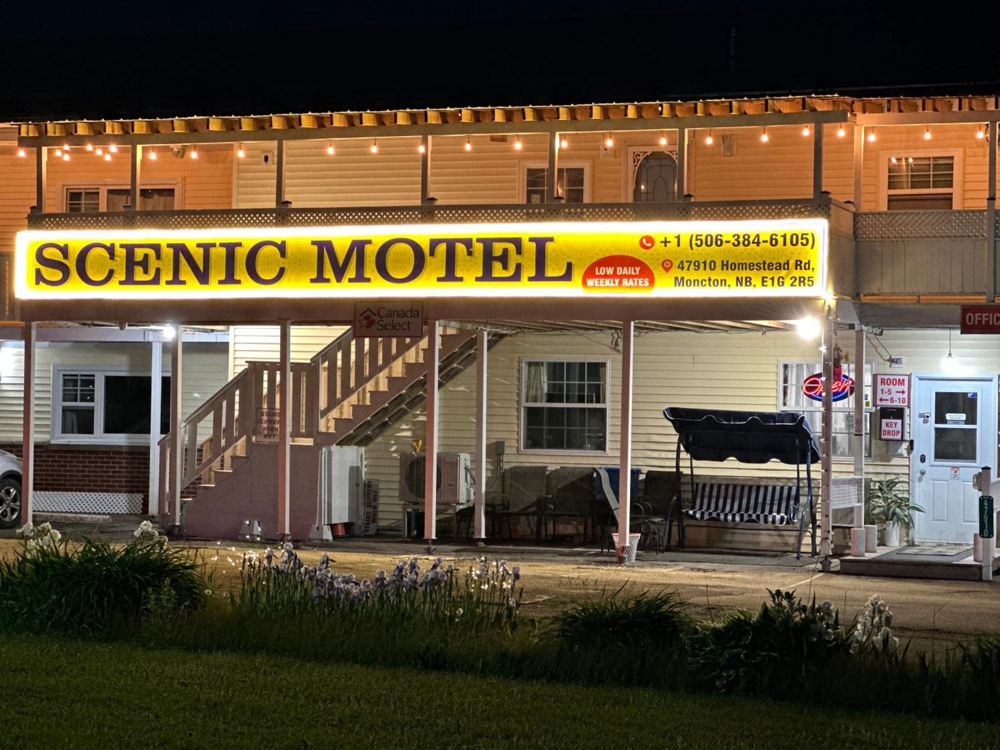 Scenic Motel Moncton Exterior photo